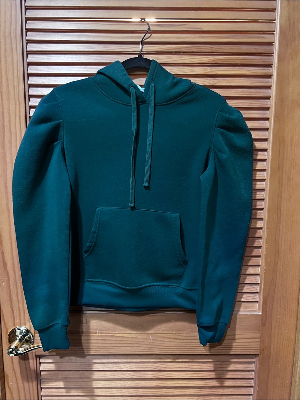 Derek Heart Deep Teal Pullover Hoodie